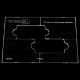 Routing template P-Bass pick-up