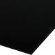 Matte-black 1-ply big pickguard blank 435x290x2.2 mm