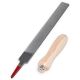 Iwasaki carver's file flat fine 200mm with Handle