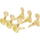 Gotoh SG381 Guitar Tuner L3+R3 gold