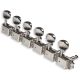 Gotoh vintage staggered tuners 6 in line nickel
