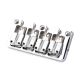 bass bridge 4 string die-cast chrome