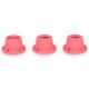 Bell knobs 1V+2T fuchsia