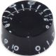 Speed knob Inch size black