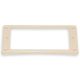 Mounting ring neck pickup curved ivory
