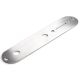 Controle Plate 160x32mm with 9,5mm holes Stainless steel