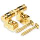 String retainers Fender style gold