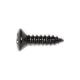 Screw 3x12mm for control plates black