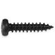 Screw 2.1x10mm for tuners and plates black
