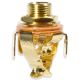 Pure Tone multi-contact jack 3 lugs gold