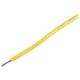 Hookup wire 22AWG yellow 1m - 1 core
