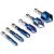 Countersink drill bit with nano titanium coating set of 6