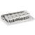 Gotoh GTC102 Guitar Bridge string through chrome