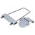 Tailpiece trapeze ES330 style chrome