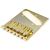 Gotoh GTC202 Guitar Bridge string through gold