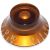 Bell knob Inch size amber