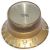 Bell knob tone Inch size gold-gold