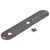Gotoh Controle Plate 160x32,4mm with 9,6mm holes Cosmo Black