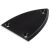 Truss rod plate triangle black