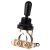 Toggle switch 3-way black