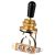 Toggle switch 3-way gold