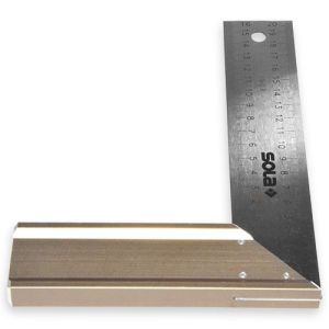 Angle ruler L shape 200x145 with alu block