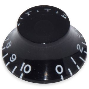 Bell knob Inch size black